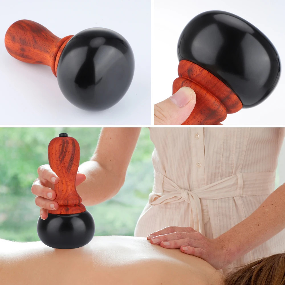 Electric Heating Bian Stone Gua Sha Massager Compress Body Physio Tool Back Face Massage Warm Moxibustion Guasha Tool 231227