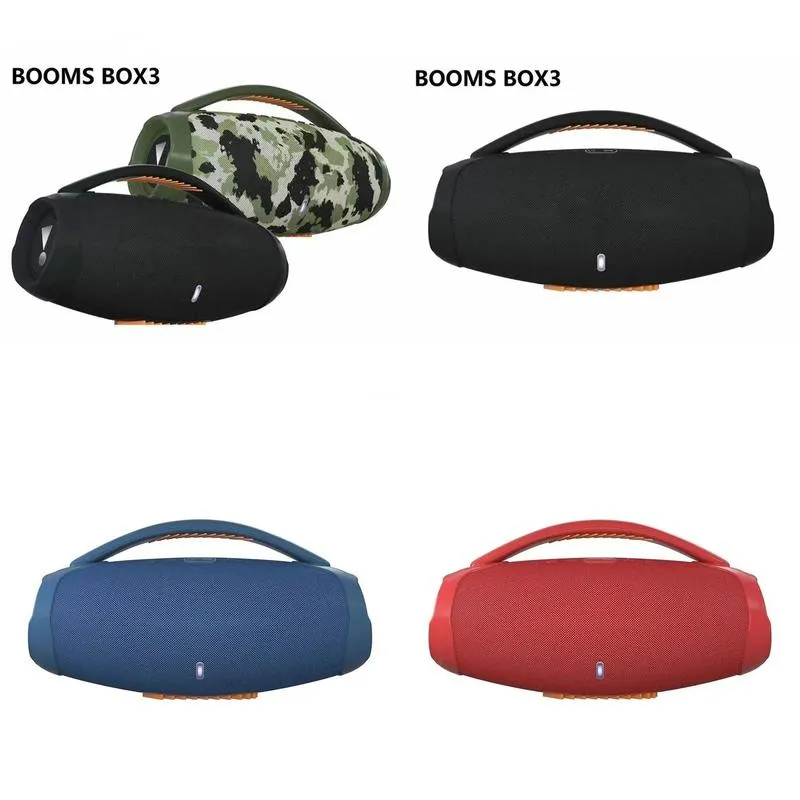 quality Top Cell Phone Boombox 3 High Quality Bass Waterproof Wireless Bluetooth Audio System for Speakers with box