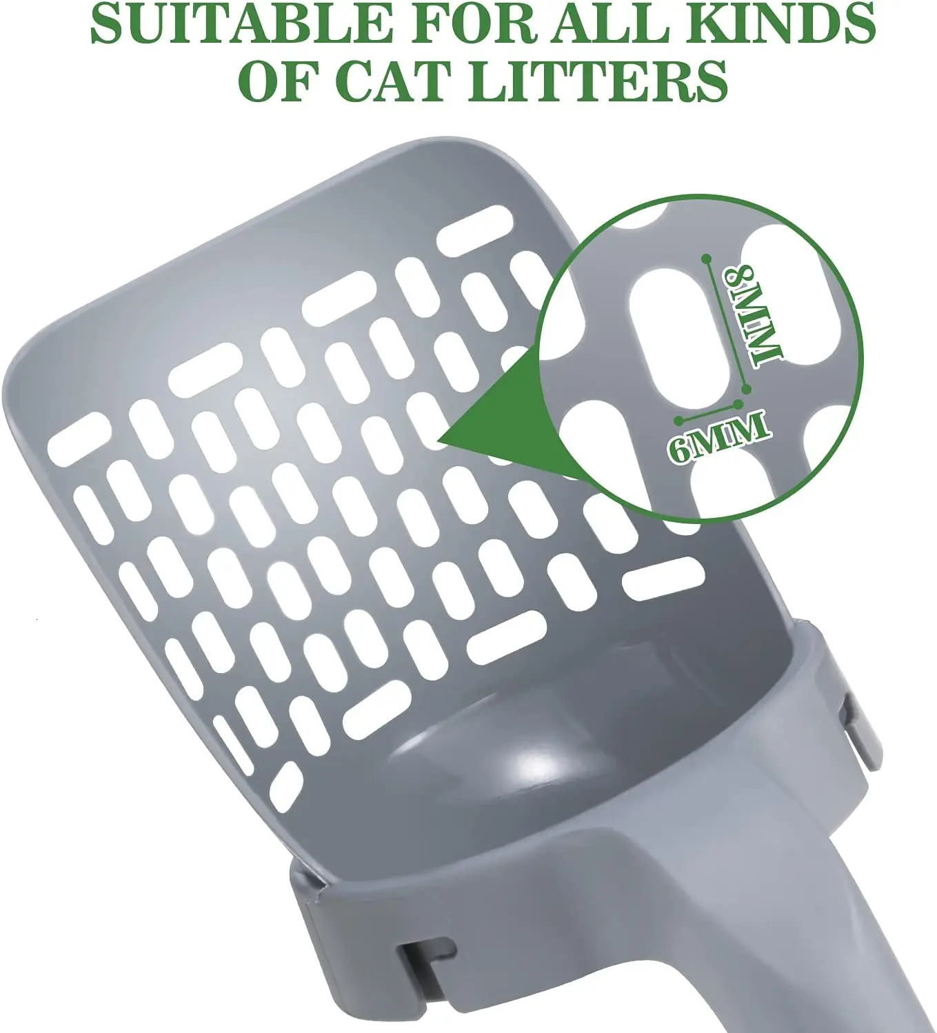 Cat Litter Shovel Scoop with Refill Bag For Pet Filter Clean Toilet Garbage Picker Supplies Box Self Cleaning 231226