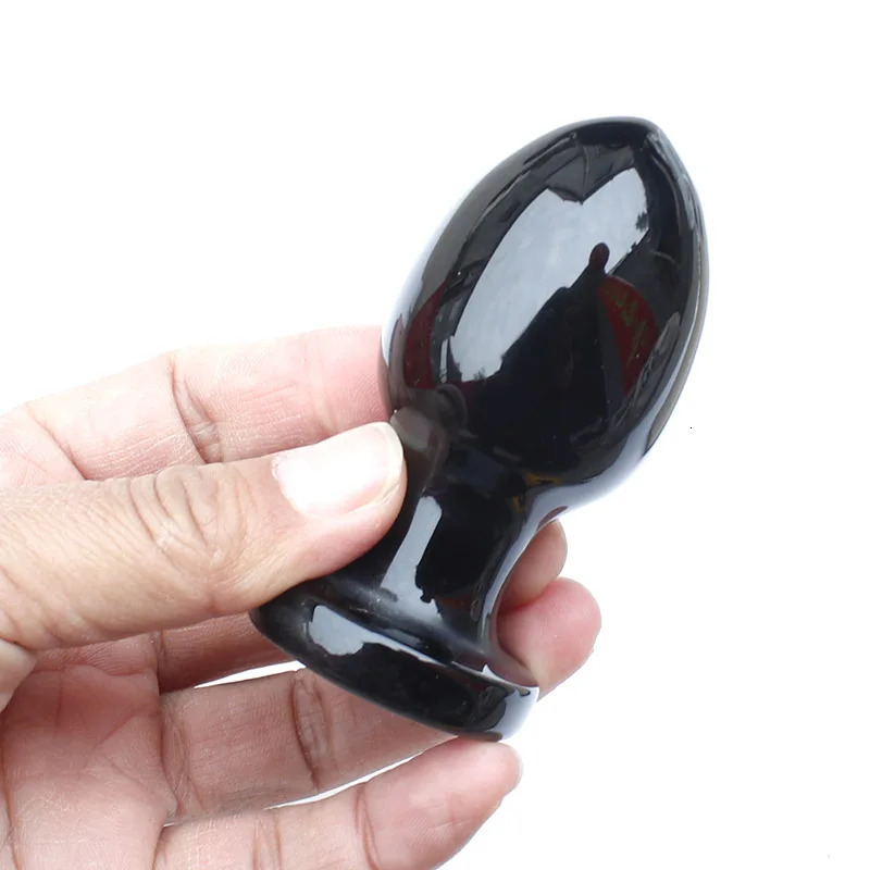 1 Pcs Natural Black Obsidian Crystal Massage Wand With Stand 231227