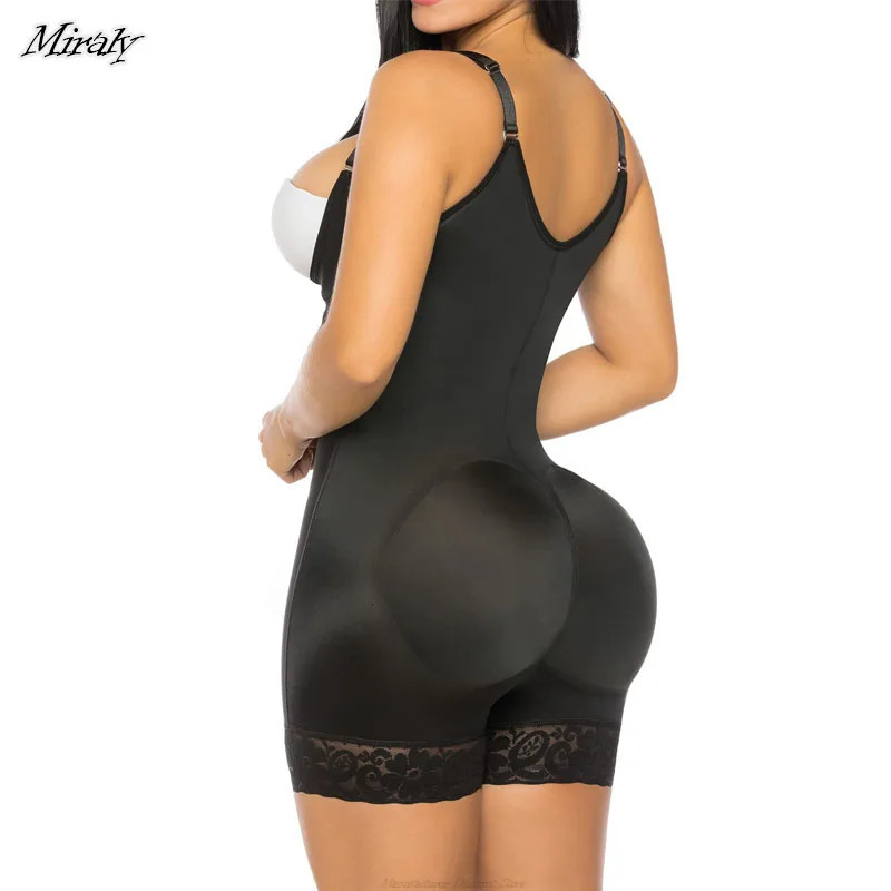 Fajas Colombianas Shapewear for Women Firm Tummy Compression Postpartum Tummy Control Body Shaper Butt Lifter Bodysuit 231226