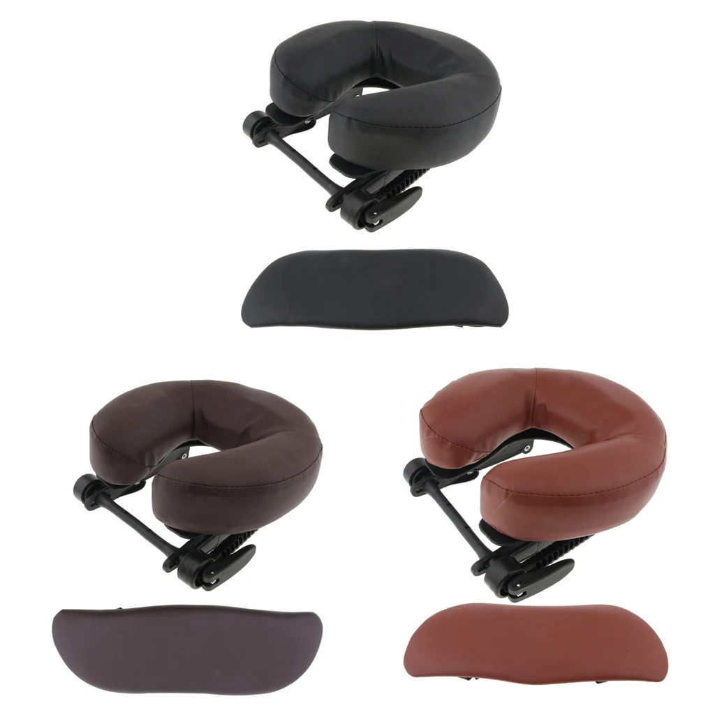 Pack of 3 Headrest for Massage Bed Portable And Adjustable Backrest 231227
