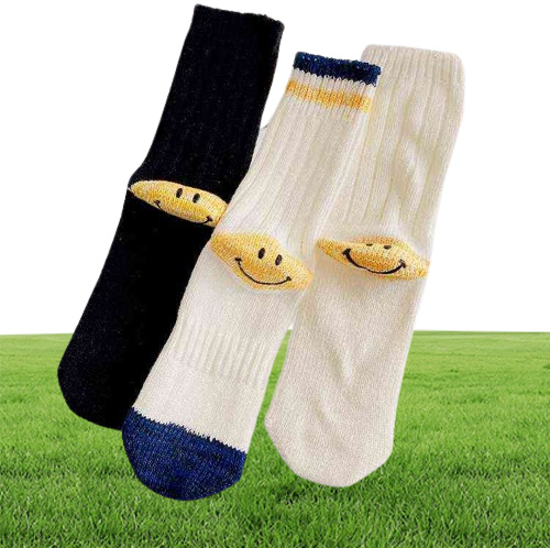 2 Pack KAPITAL Middle Tube Socks Men039s Women039s Face Cotton Socks Casual KAPITAL Knitted Socks T2208045383451