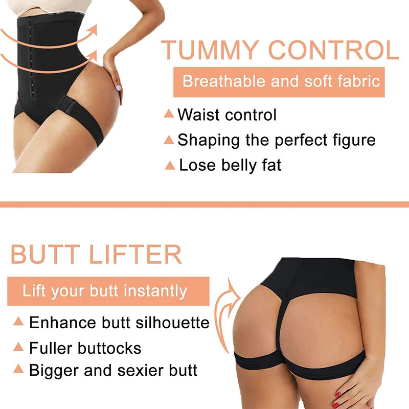 Butt Lifter Waist Cinchers Shapewear Women Cuff Tummy Control Panties Lift The Hips High Waisted Body Shaper Trainer Underwear 231226