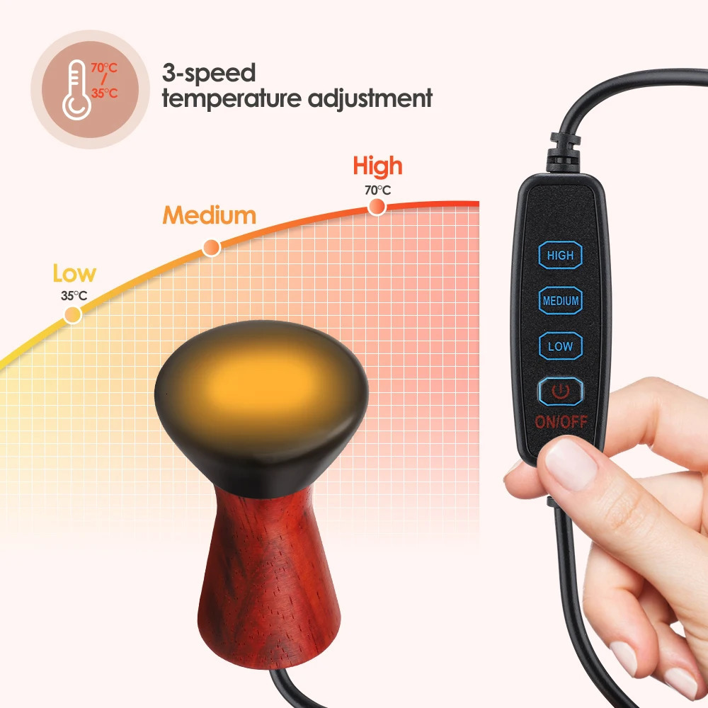 Electric Bian Stone Massager for Face Eyes Skin Improve Eye Bags Guasha Cupping Body Spa Relaxation 231227