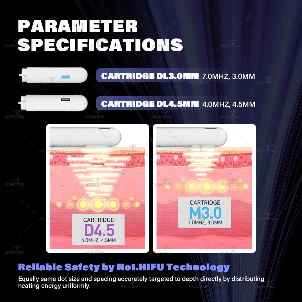 PerfectLaser 5 in 1 Multifunctional High Intensity Focused Ultrasound HIFU Machine Salon Use