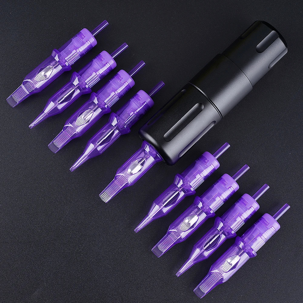 Mast Tattoo PRO 1RL Disposable Sterile Tattoo Cartridge Needles Supply Permanent Makeup Needles Round Liner 0.35mm/0.30mm 231227
