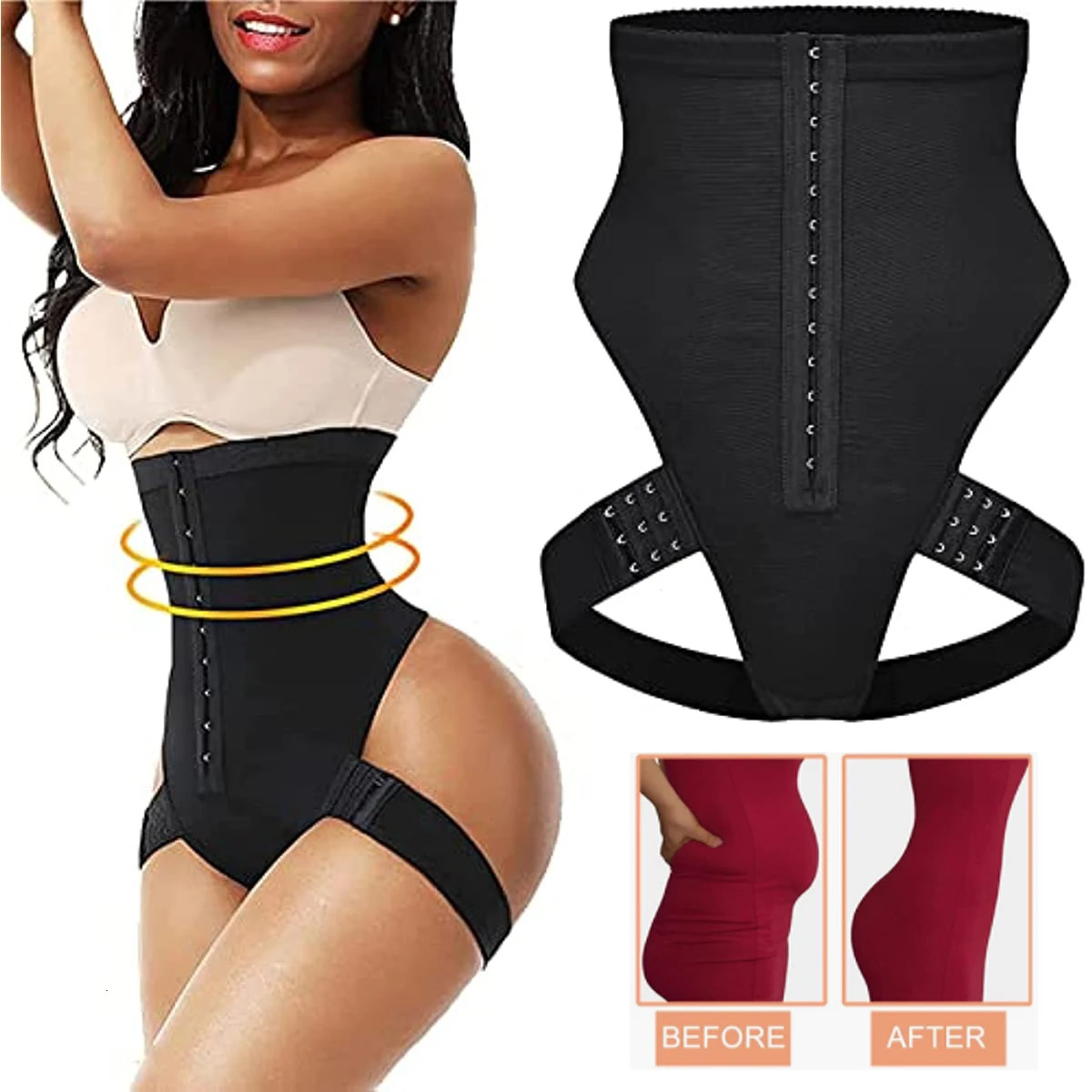 Butt Lifter Waist Cinchers Shapewear Women Cuff Tummy Control Panties Lift The Hips High Waisted Body Shaper Trainer Underwear 231226