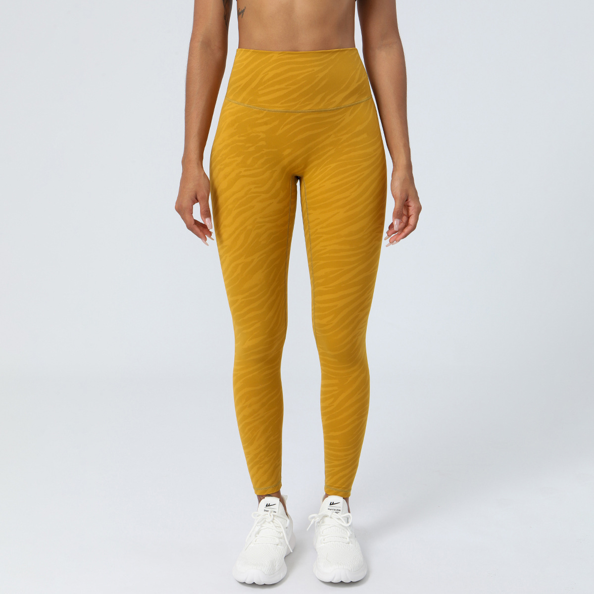LL Hip Yoga Fitness Legging Women's Hips Running Fitness Cropped Pants Naked high -waist Tight Sports Pant