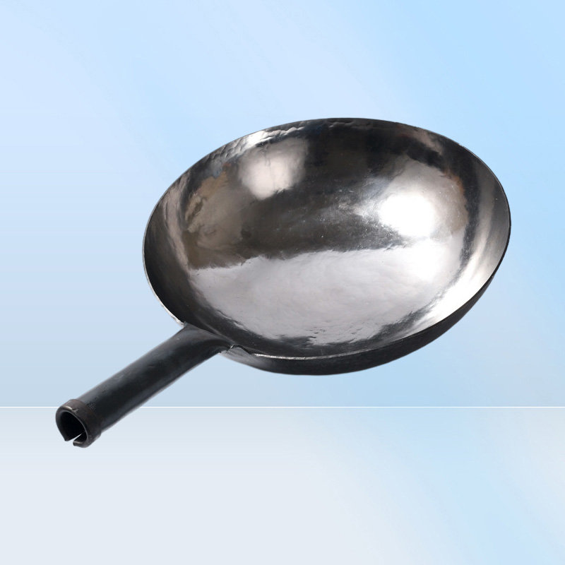 Master Star Classic Chinese Traditional Handmade Forging Wok Durable Iron Woks Uncoating Wrought Iron Nonstick Gas Pot Cookware T4665795