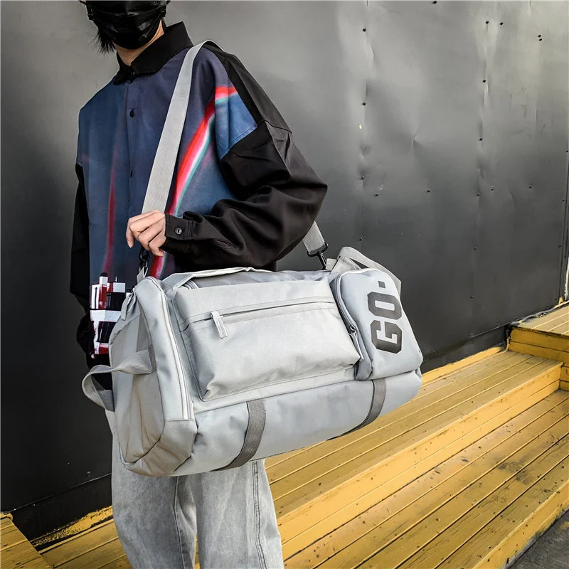 Outdoor Sports Backpack Travel Men'S Ski Wet-Dry Separation Bag Large Capacity Backpacks Basketball Fitness Women Messenger 231227