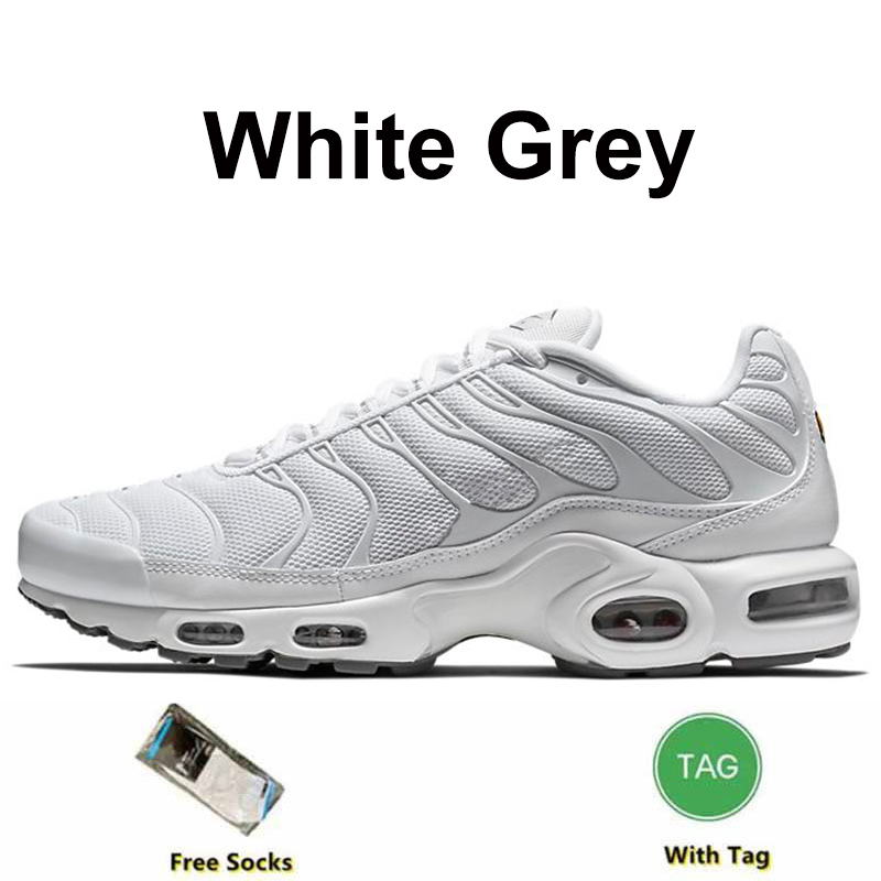 Tn Plus 3 Running Shoes Men Women Triple White Black Hyper Blue Gradient Unity tns Plus Tennis Breathable Mens Trainers outdoor Sports Sneakers Size 3