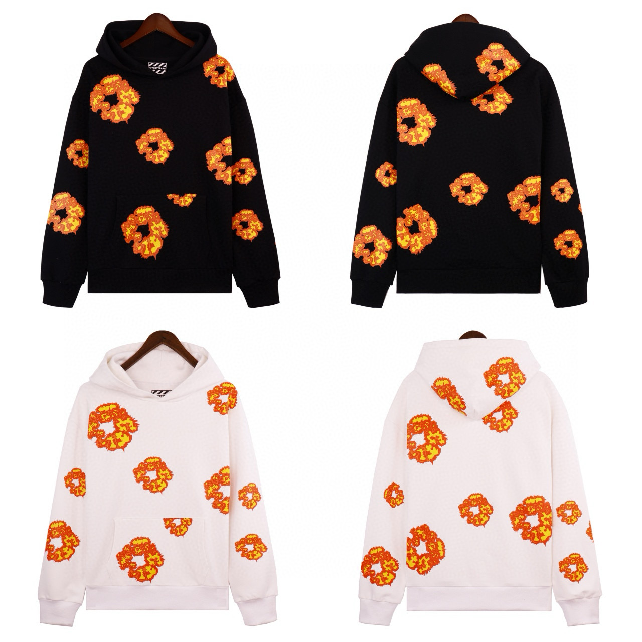 Men's Plus Size Hoodies & Sweatshirts Women Men'sece top hooded jacket Students casual fles clothes Unisex Hoodies coat Sweatshirts 1e2d
