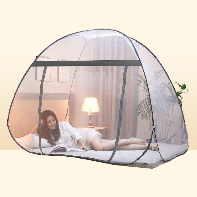 Yurt Mosquito Net Moustiquaire For Single Double Bed Mosquitera Canopy ting Kids Tent Home Decor Outdoor klamboe 2111063829497