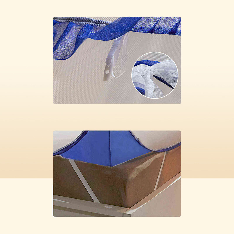 Yurt Mosquito Net Moustiquaire For Single Double Bed Mosquitera Canopy ting Kids Tent Home Decor Outdoor klamboe 2111063829497