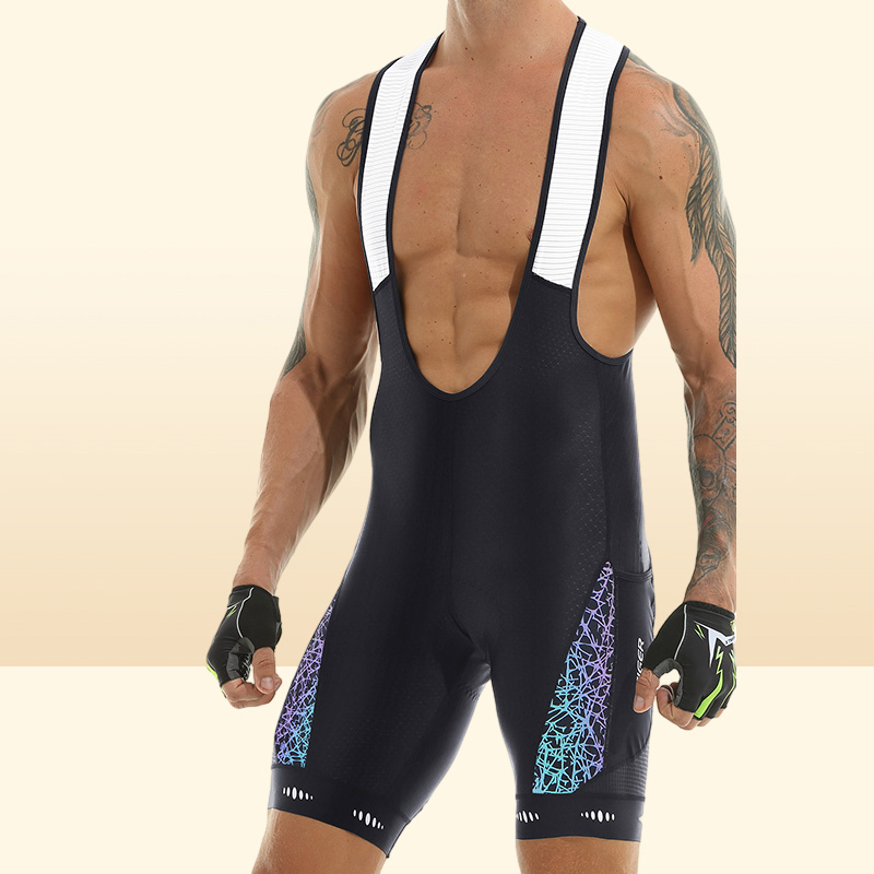 X-Tiger Cycling Bibs Shorts Men Triathlon Ciclismo Masculina Bib Shorts Gel Padded Bike Tights Lycra With kets Bicycle Shorts 220423