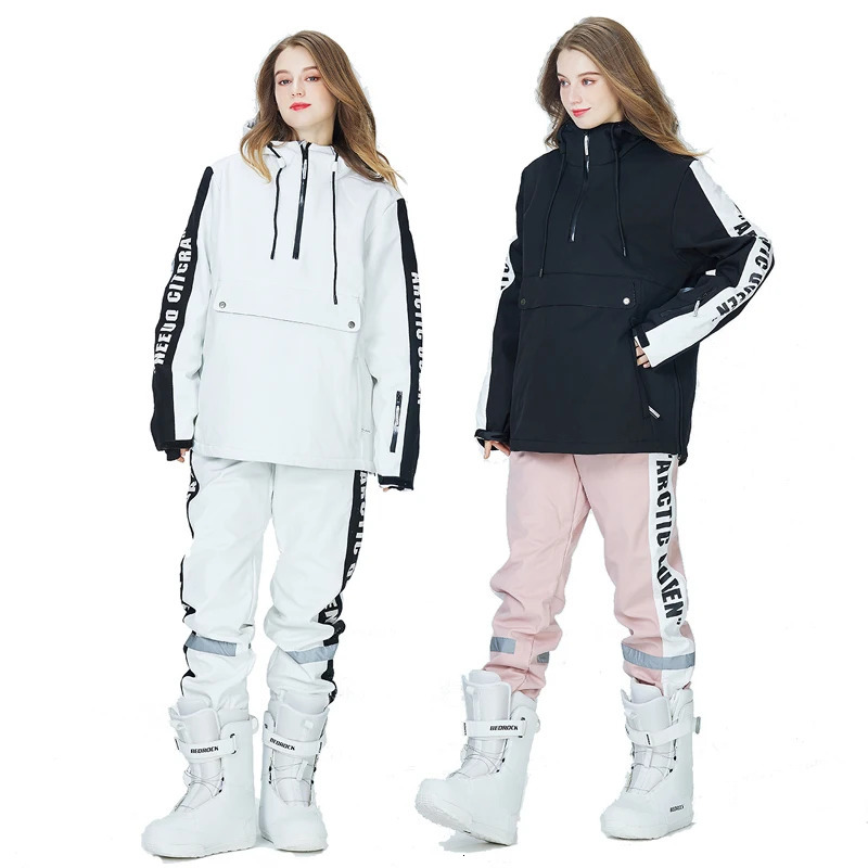 Ski Suit Sets for Men and Women Snow Wear Pullover Snowboarding Clothing Winter Outdoor Costume Jackets Pants Unsex 231227