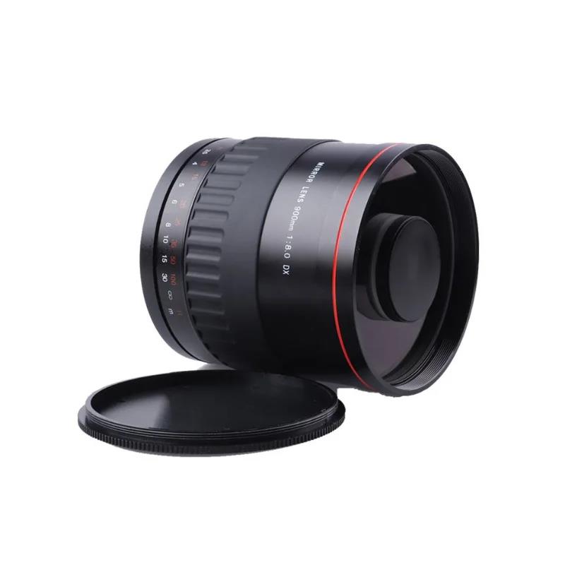 900mm F8.0 Telephoto Mirror Lens for Nikon D850 D810 D800 D750 D700 D610 Canon EOS Rebel T8i T7i 90D 80D 77D 70D 50D 6D 5D Pentax Sony Olympus FULL FR