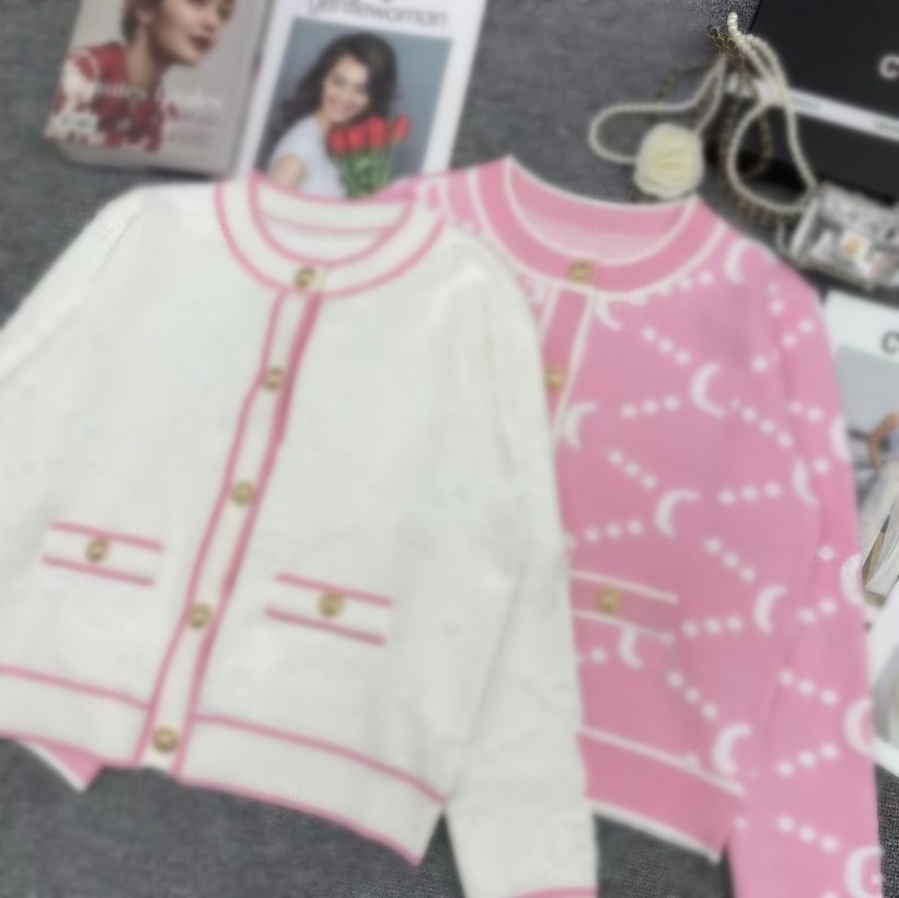 Women's sweater designer brand cardigan jacket knitted Desiner Hoodie Lon Sleeved Coat Tops