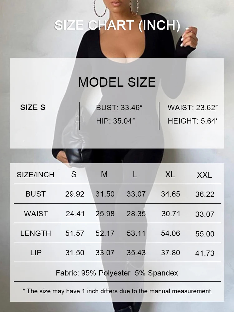 II Women's Rompers Long Sleeve Solid Skinny Bodycon Jumpsuits Fashion Sports Fitness Casual Activity Streetwear Overalls 231227