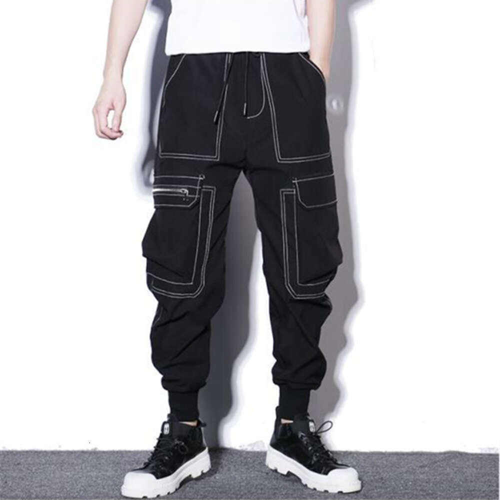 Hip Hop Cargo Pants Men New in Y2k Haruku Streetwear Popular Unique Brand Trousers Joggers Baggy Sweatpants