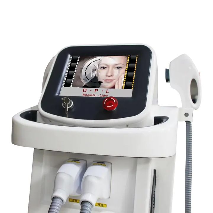 DPL Hair remover skin Whitening Pigment extractien skin rejuvenation spots and acne red blood vessels treatment laser device