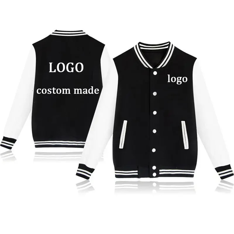 Kids Jackets For Girls Custom Baseball Jackets By Yourselves Chirldren Casual Jacket and Coat Baby Boys Baseball Uniform 231227