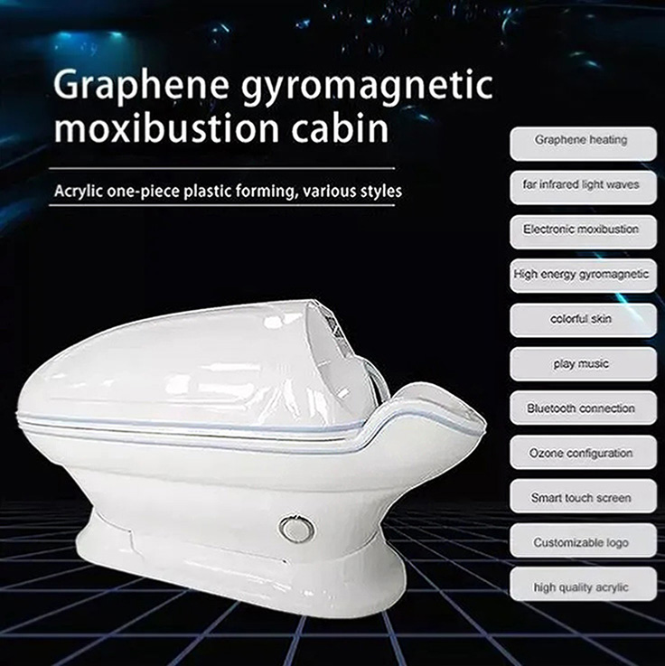 Infrared steam sauna bed Ozone Therapy slimming spa capsule magic phototherapy space LED sap beauty equipment