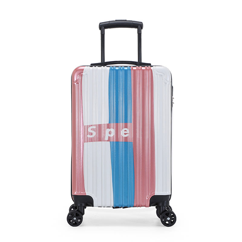 WITH LOGO 20 styles trolley case 20 inch travel bag box gift zipper box universal wheel boarding box student luggage new fashion suitcase