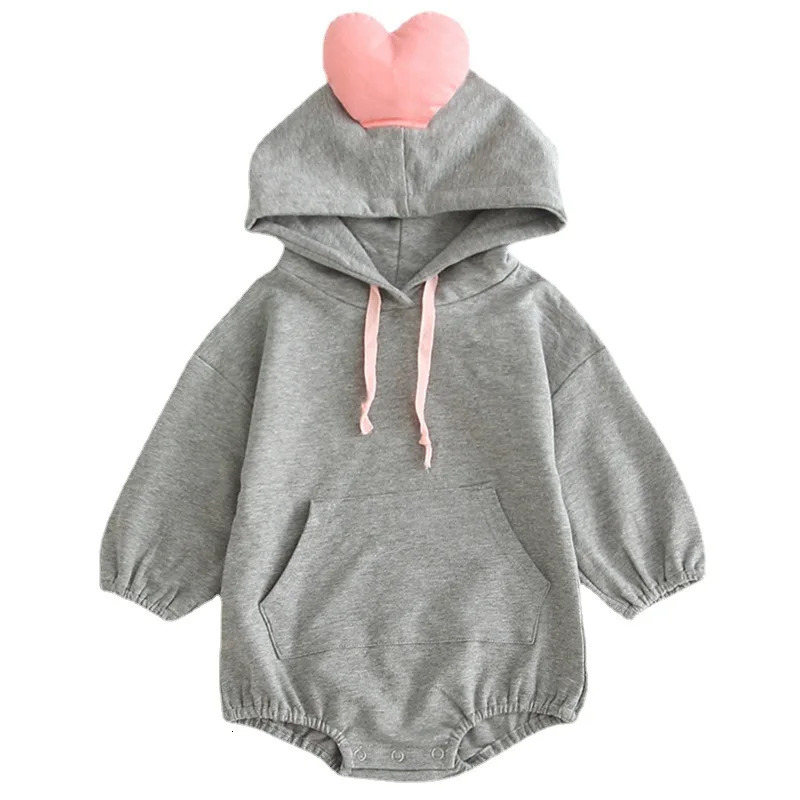 2023 Spring Autumn Baby Girls Clothes Set Cotton Hoodie Patchwork Love Drawstring Romper Suit Skinny Pants Socks Toddler Outfits 231228