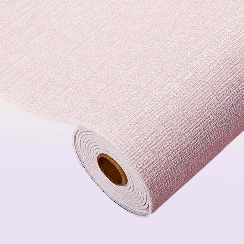 Wall Stickers Faux Linen Textured Wallpaper Removable Self Adhesive Stick Contact Paper Door For Accent Bedroom BENL8893078328