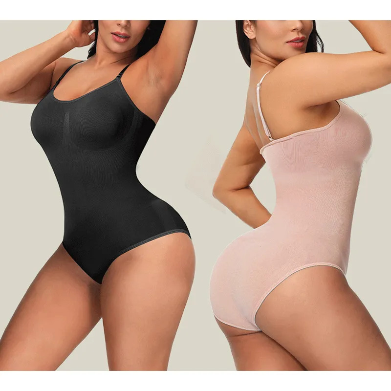 Bodysuit Shapewear Women Full Body Shaper Tummy Control Slimming Sheath Butt Lifter Push Up Thigh Slimmer Abdomen Shapers Corset 231227