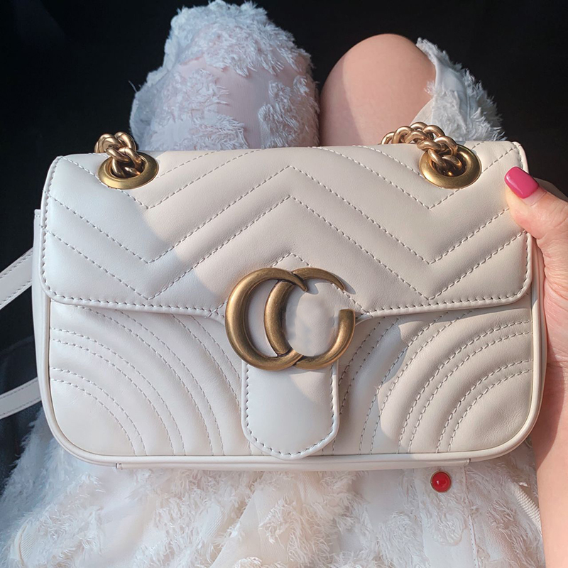 mirror quality designer bag chain shoulder crossbody bags purses designers women woman handbag h gucciibag guccibags guccipurses guccicross guccii guccis gg PQMN