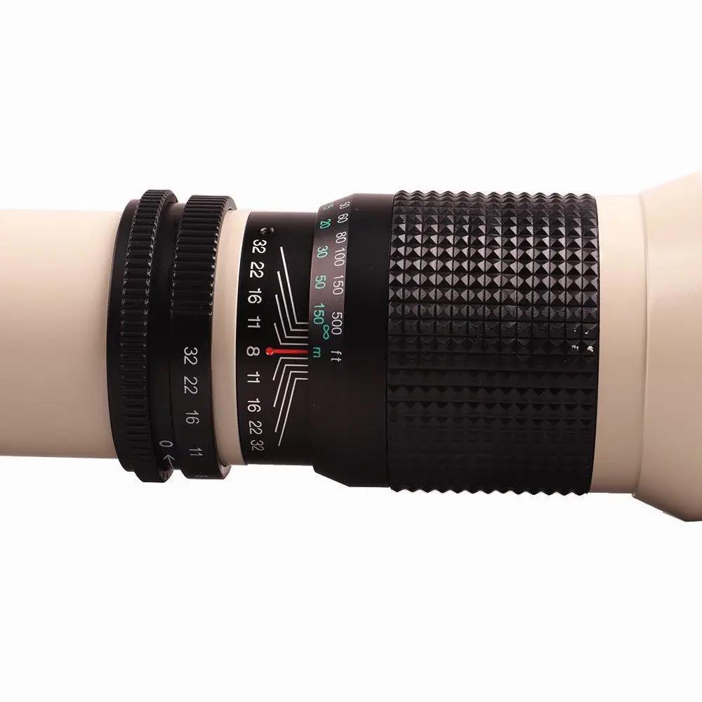 500mm/1000mm F8 Manual Telephoto Prime Lens with 2X Converter 3PCS 67mm Filters Canon Nikon Sony Pentax Olympus OMD E-M10 E-M5 E-M1 Fuji Mirrorless Ca