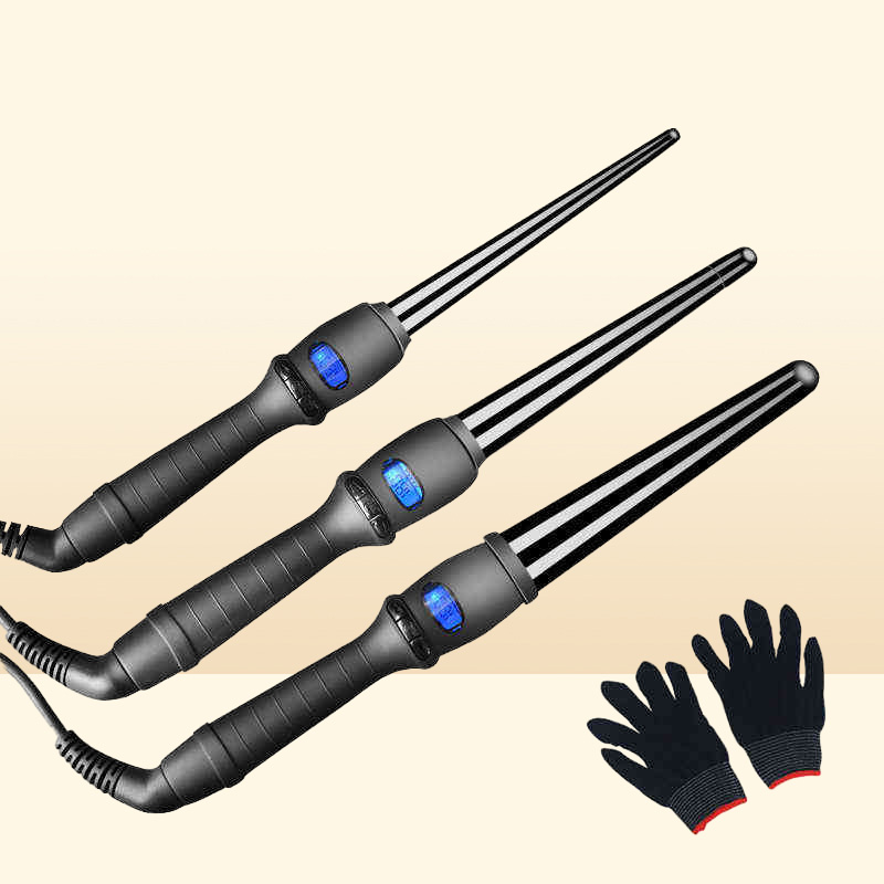 Her curler hair straighten ceramic glaze electric plywood volume and three straight on her sticks J220711
