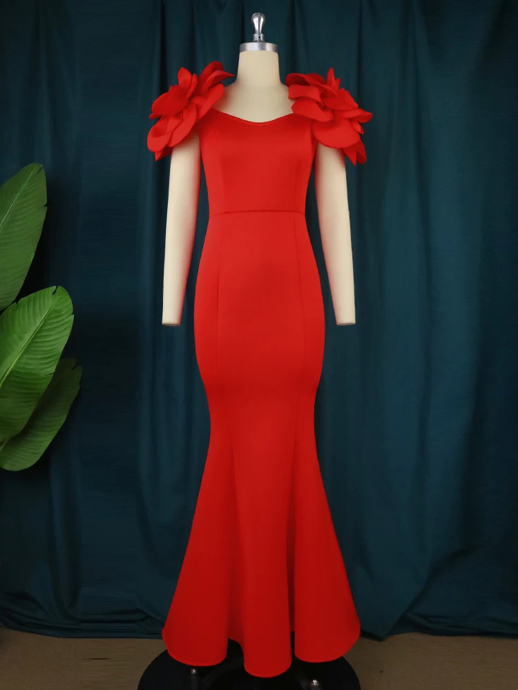 AOMEI Christmas Dres Party Long Maxi Mermaid Evening Celebrate Occasion Female High Waist Night Out Wedding Guest Gowns 231228