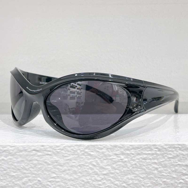 2024 Brand New Mens Designer Sunglasses BB0317S Black Acetate Frame Dynamo Round Sunglasses Oval Gray Lens 100% UVA/UVB Protection Womens Fashion Casual Glasses
