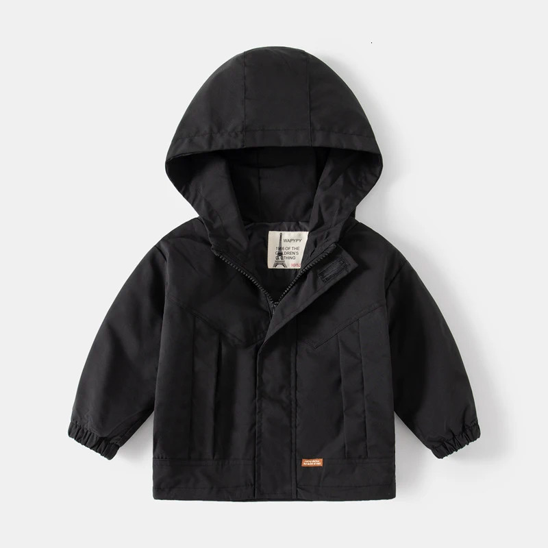 DIMUSI Autumn Winter Children trench Coats Boys Outerwear Casual Windbreaker Jacket Baby Kids Fleece Warm Bomber Hooded Clothing 231228
