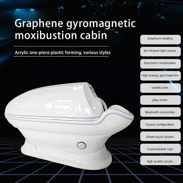Infrared Light Therapy Ozone Steam Massage Spa sauna Capsule Skin Tightening, Whitening, Weight Loss