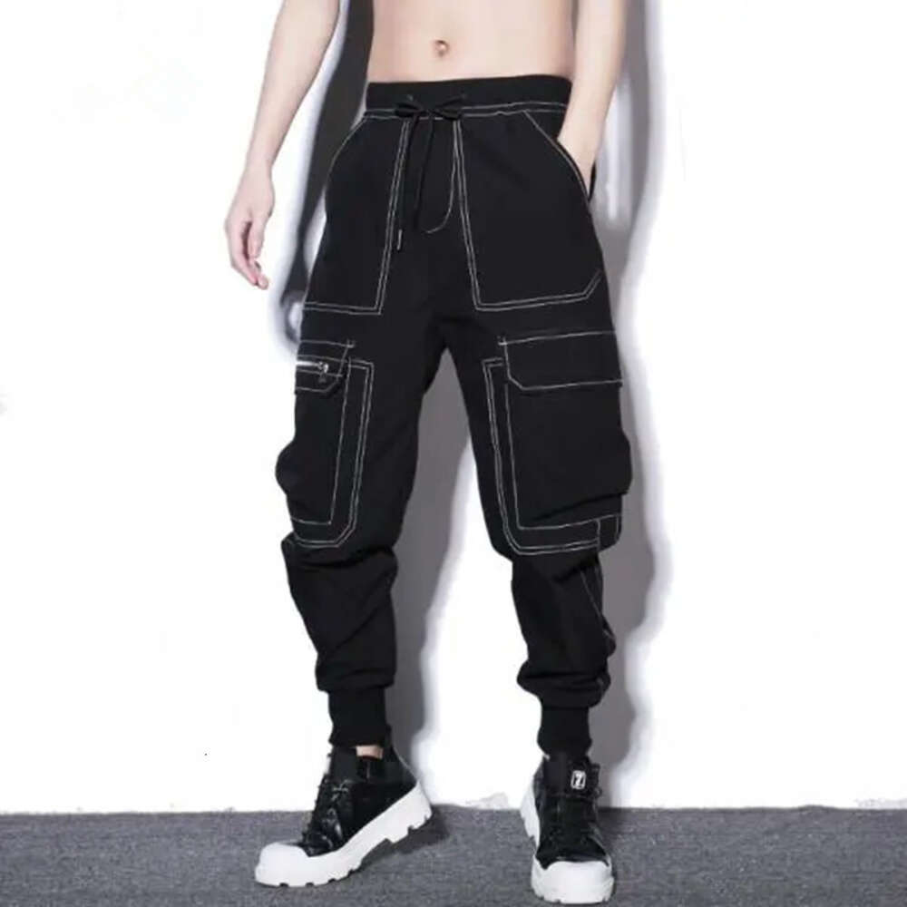 Hip Hop Cargo Pants Men New in Y2k Haruku Streetwear Popular Unique Brand Trousers Joggers Baggy Sweatpants