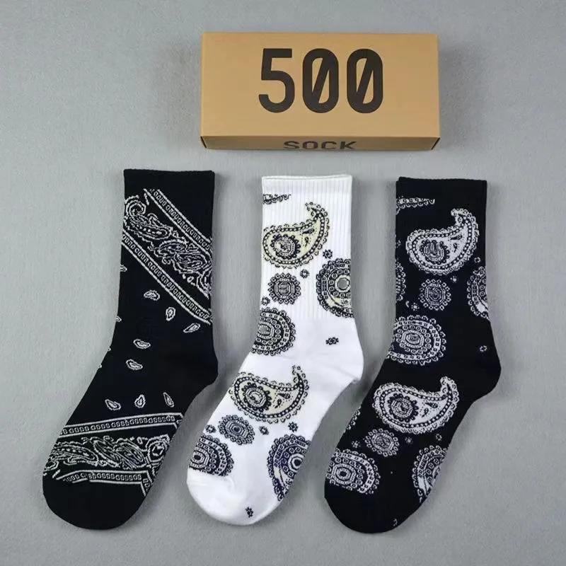 Mens socks fashion Man's Letter Printed stocking Cotton Sports thick Socks Man Women Football Basketball Breathable striped athletic tall socks Luxury sportsocks