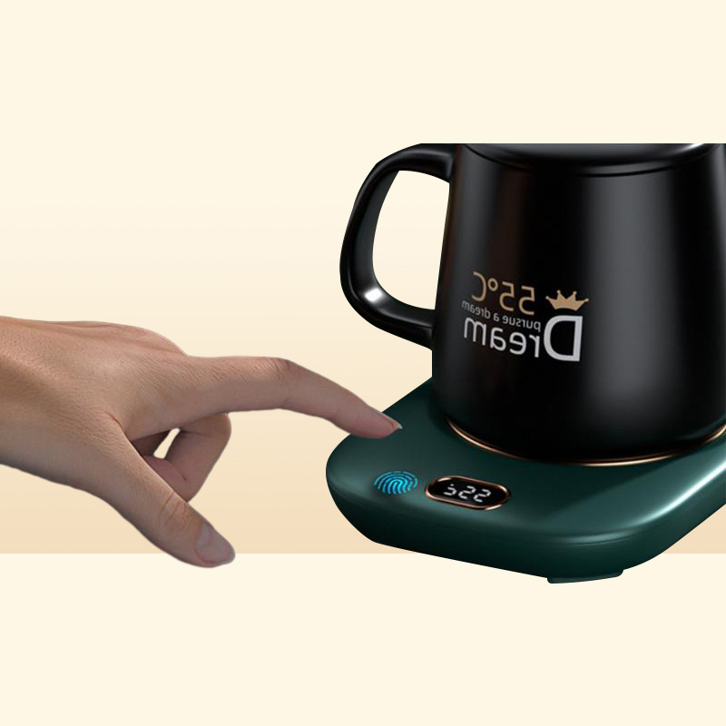 Mats Pads ABS Temperature Display Electric Coffee Mug Warmer Pad Heating Insulation Useful Constant1250533