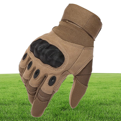 Army Gear Tactical Gloves Full Finger SWAT Combat Gloves Anti-skid Airsoft Paintball Gloves Y200110