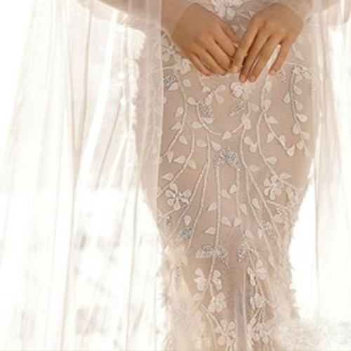 Berta Mermaid Wedding Dresses With Wrap Deep V Neck Backless Sexy Beach Wedding Dress Long Sleeve Lace Appliqued Bridal Gowns