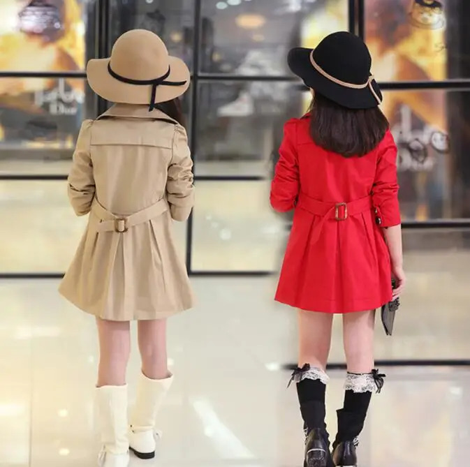 Spring Autumn Jacket For Girls Coat Teenage Children Outerwear Clothes Windbreaker 4 6 8 10 12 14 Year 231228