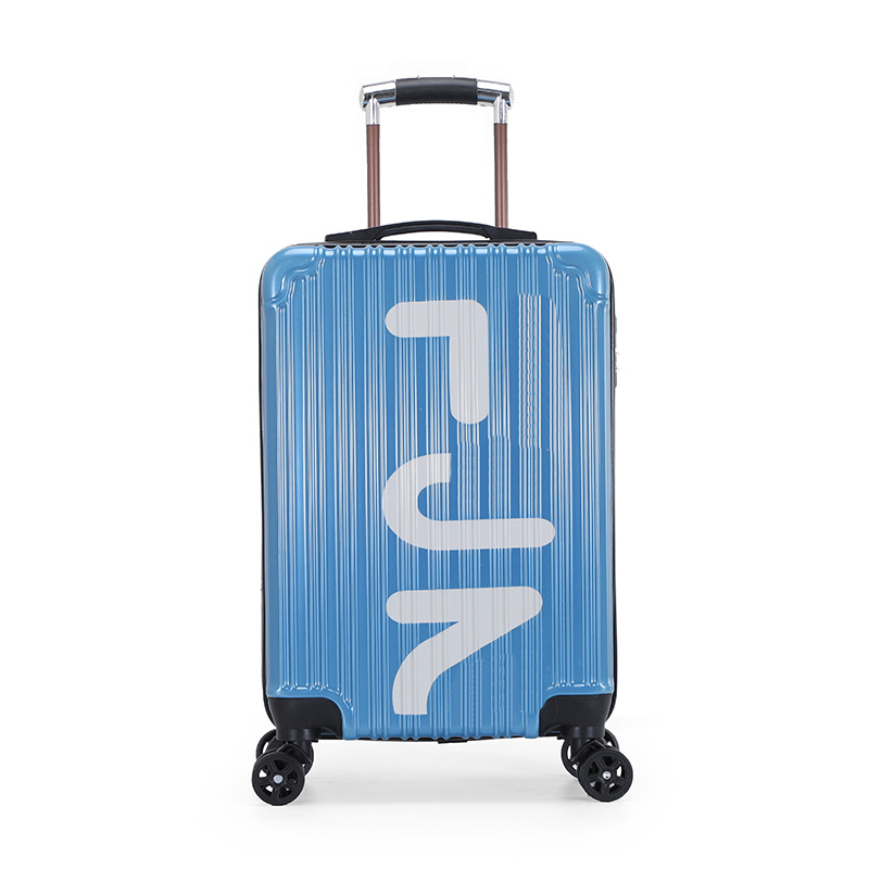 WITH LOGO 20 styles trolley case 20 inch travel bag box gift zipper box universal wheel boarding box student luggage new fashion suitcase