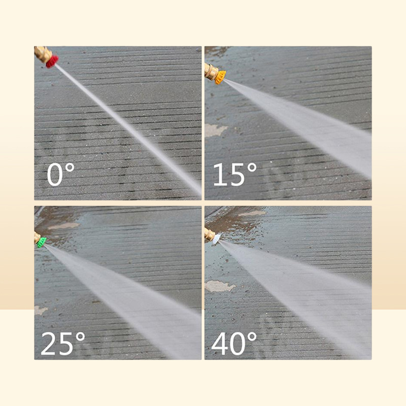 Watering Equipments Pressure Washer Nozzle High Cleaner Accessories For Karcher K Series Tips Adjustable Angle Spray6035674