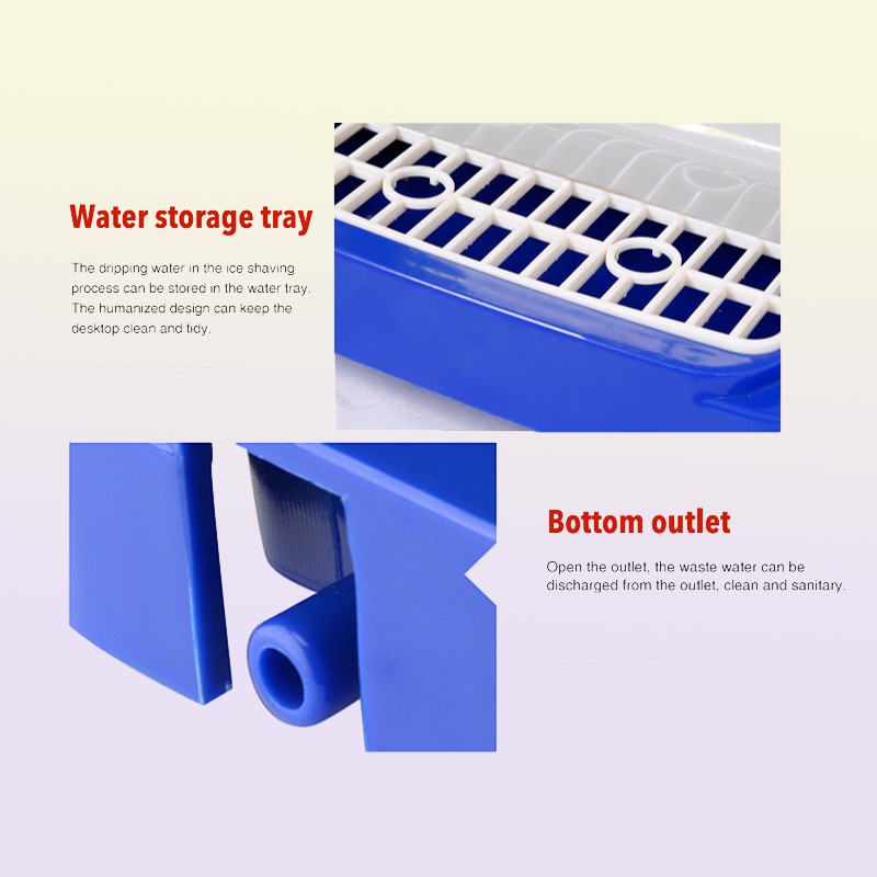 Innovative Product Commercial Ice Crusher Electric Snow Ice Shaver Machine