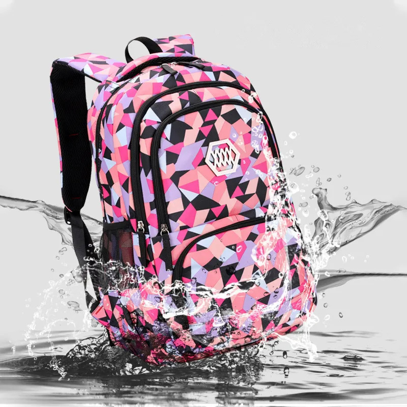 School Bags for Teenagers Girls Schoolbag Large Capacity Boys Printing School Backpack Set Rucksack Bagpack Kids Cute Book Bags 231228