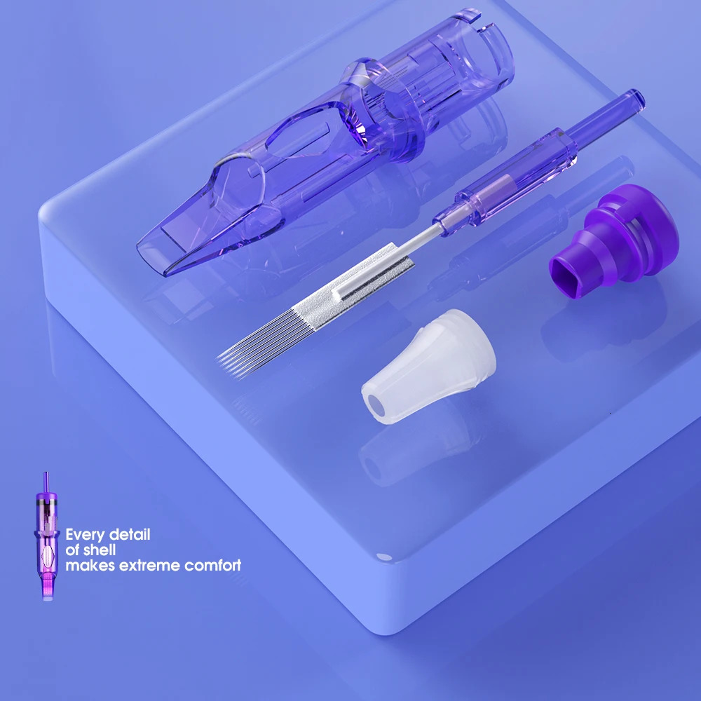 Mast Tattoo PRO Tattoo Cartridge Needles RL Round Liner Disposable Sterilized Safety Makeup Permanent Tattoo Needle 231229